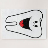 歯科の練習に合わせてカスタマイズ可能な歯 ジグソーパズル (横)