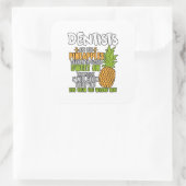 歯科はパイナップルに似ている。 スクエアシール (バッグ)