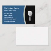 歯科インプラント歯科用センター 名刺 (正面/裏面)