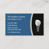 歯科インプラント歯科用センター 名刺 (正面)