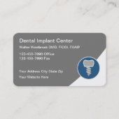 歯科イ最高のンプラントサービス名刺 名刺 (正面)