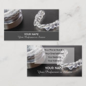 歯科エレガント専門家向け名刺 名刺 (正面/裏面)