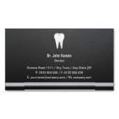 歯科エレガント科 マグネット名刺 (正面)