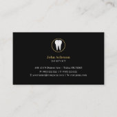 歯科エレガント科 |青 名刺 (正面)