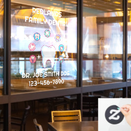 歯科カスタマイズ診療所歯の修理 ウィンドウサイン