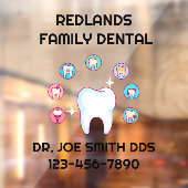 歯科カスタマイズ診療所歯の修理 ウィンドウサイン (シート2)