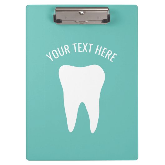 歯科カスタム医の歯科医院装飾品 クリップボード (正面)