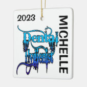 歯科カスタム衛生士 セラミックオーナメント (左)