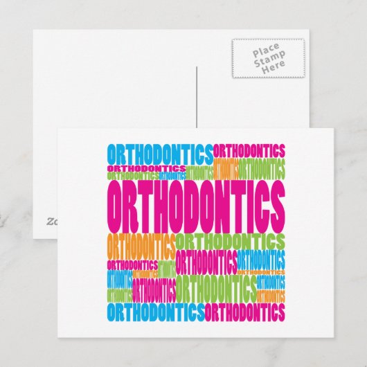 歯科カラフル学 ポストカード (正面/裏面)