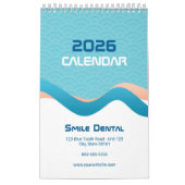 歯科クリニックブランドカレンダーのオフィスと患者 カレンダー (カバー)