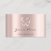 歯科クリニック歯科スタジオバラアポイントメントロゴ 予約カード (正面)