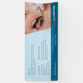 歯科クリニック カスタム バナー 横断幕 (縦)