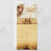 歯科クリニック，歯科モノグラム，アンティークパーチメント (裏面)