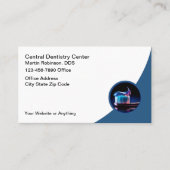 歯科クールモダン医Office名刺 名刺 (正面)