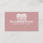 歯科グリッター歯ピエレガントンク歯科診療所 予約カード (正面)