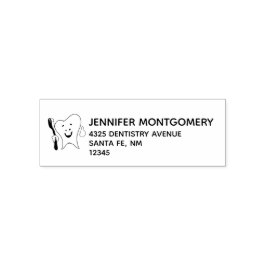 歯科ケア ハッピートゥース 歯ブラシ付き セルフインキングスタンプ