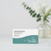 歯科テーマ名刺 名刺 (スタンド正面)