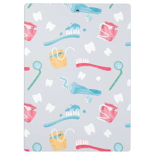 歯科パーソナライズされた用用品 クリップボード (裏面)