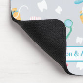 歯科パーソナライズされた用用品 マウスパッド (コーナー)