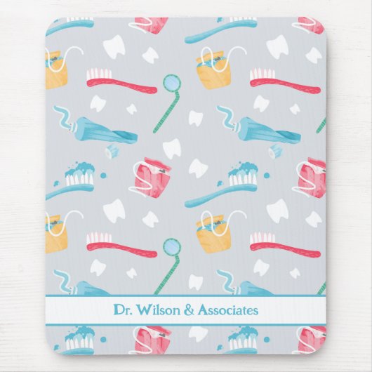 歯科パーソナライズされた用用品 マウスパッド (正面)
