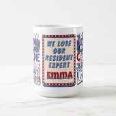 歯科パーソナライズされた衛生士が常に正しい コーヒーマグカップ (中央)