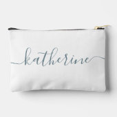 歯科パーソナライズされた衛生士ヒョウ歯 アクセサリーポーチ (裏面)