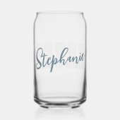 歯科パーソナライズされた衛生士ヒョウ歯 ガラス缶 (裏面)