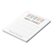 歯科パーソナライズされた衛生士 | RDH歯医者かわいい ノートパッド (回転)