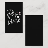 歯科プおもしろいラーク歯科補助員 名刺 (正面/裏面)