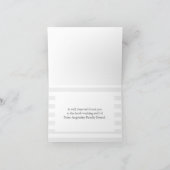 歯科プロフェッショナル カスタム サンクス モーラー サンキューカード (内部)