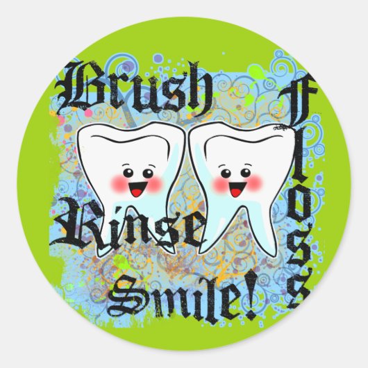 歯科プロフェッショナル ラウンドシール (正面)