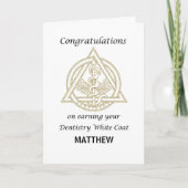 歯科ホワイトコカスタムートスクール名医 カード (正面)