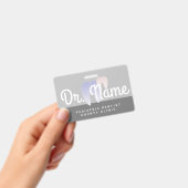 歯科モダン医の歯科用歯グラデーション バッジ (手持ち)