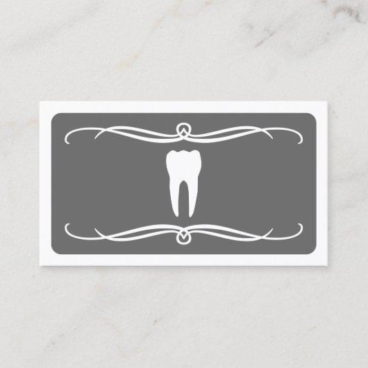 歯科モダン医(カラーカスタマイズ可能) 名刺 (正面)