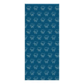 歯科モダン歯科矯正医価格表ブルー ラックカード (裏面)