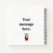 歯科ユーモアのスパイラルノート ノートブック (裏面)