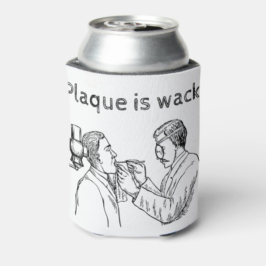 歯科ユーモア 缶クーラー (缶裏面)