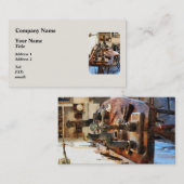 歯科ラボのベンチ 名刺 (正面/裏面)