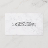 歯科ロゴ名刺 名刺 (裏面)