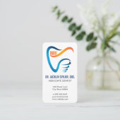 歯科ロゴ | 歯科専門 名刺 (スタンド正面)