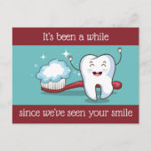 歯科予約リマインダー ポストカード (正面)