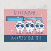 歯科予約リマインダー ポストカード (正面)