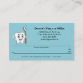 歯科予約リマインダー 名刺 (正面)