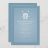 歯科健康卒業招待状 招待状 (正面/裏面)