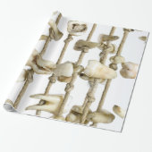 歯科写おもしろい真抜歯歯科医 ラッピングペーパー (アンロールド)