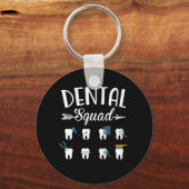歯科分科歯科医学生 キーホルダー (正面)