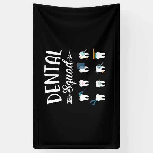 歯科分科歯科医学生 横断幕 (縦)