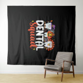 歯科分隊の歯医者サンクスギビングハロウィーン タペストリー (インサイチュ(横))