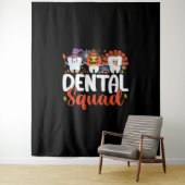 歯科分隊の歯医者サンクスギビングハロウィーン タペストリー (インサイチュ)
