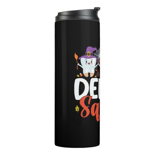 歯科分隊の歯医者サンクスギビングハロウィーン タンブラー (回転左)